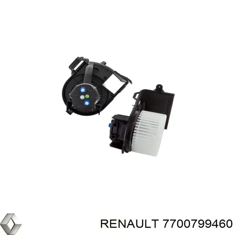 Двигун вентилятора пічки (обігрівача салону) Renault (RVI) 7700799460 ціна, від 28.16 USD