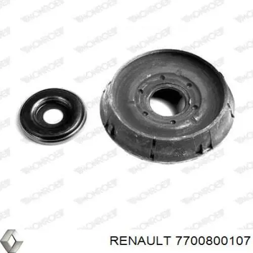 Підшипник опорний амортизатора, переднього 7700800107 Renault (RVI)