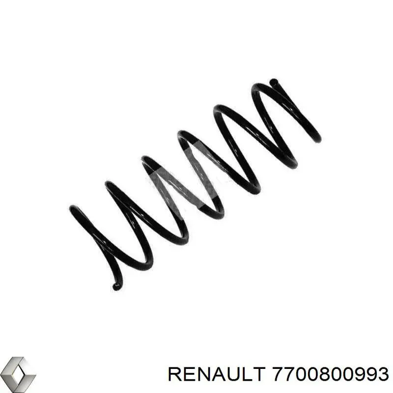 7700800993 Renault (RVI) пружина передня