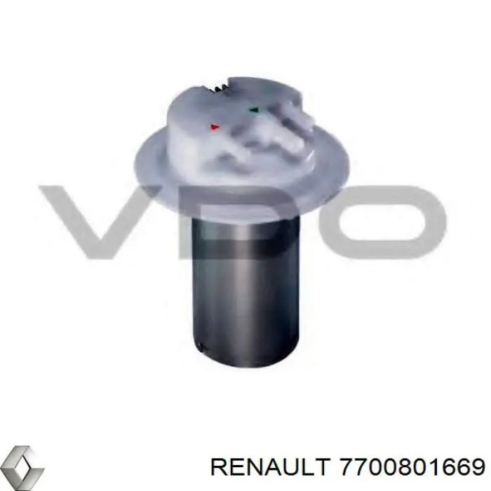  Датчик рівня палива Renault Clio 1