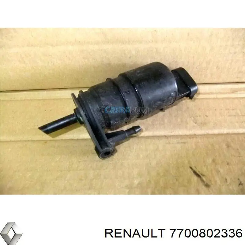 7700802336 Renault (RVI) насос-двигун омивача скла, переднього