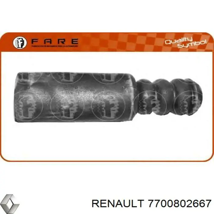 Буфер-відбійник амортизатора переднього Renault (RVI) 7700802667 ціна, від 5.91 USD