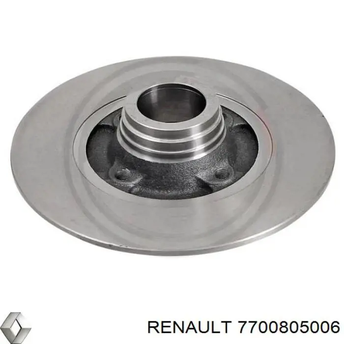 7700805006 Renault (RVI) диск гальмівний задній