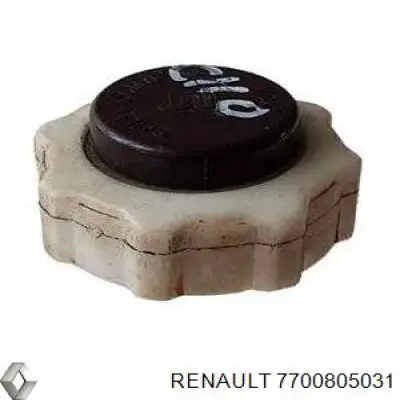 Кришка / пробка розширювального бачка Renault (RVI) 7700805031 ціна, від 2.63 USD