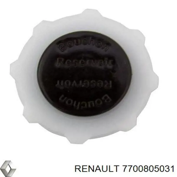 Кришка розширювального бачка 7700805031 Renault (RVI)