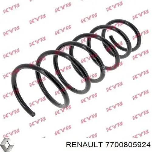 Купити 7700805924 Renault (RVI) Задні пружини