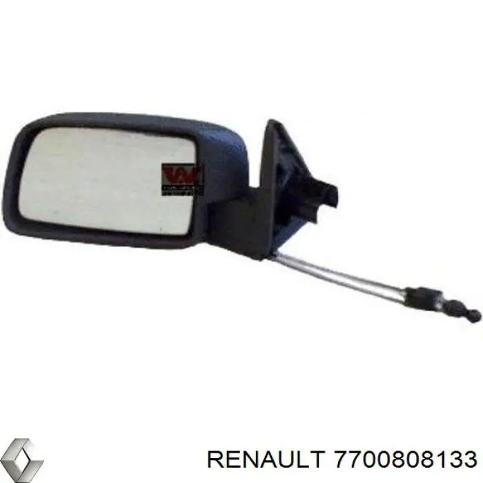 Купити 7700808133 Renault (RVI) Дзеркало праве