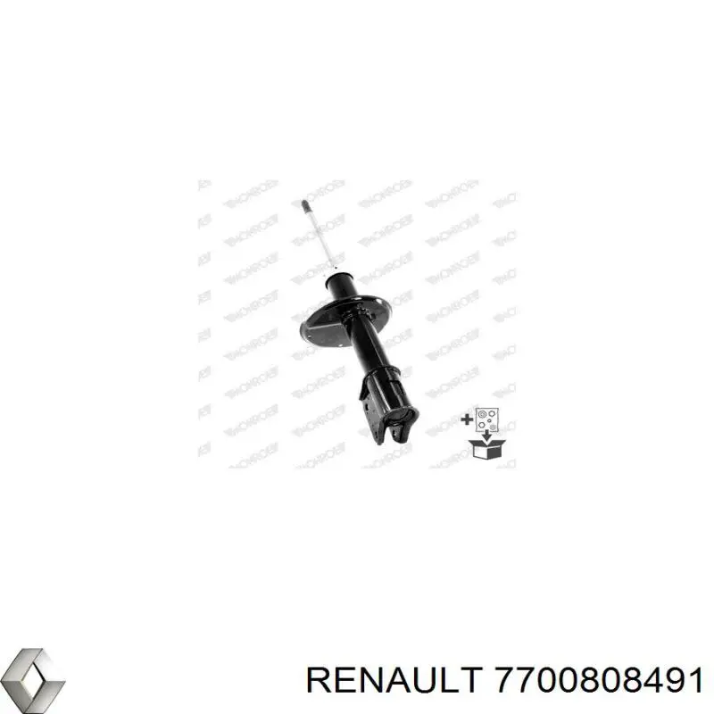 7700808491 Renault (RVI) амортизатор передній