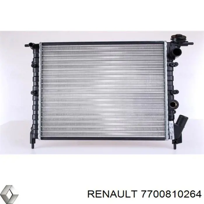 Купити 7700810264 Renault (RVI) Радіатор двигуна