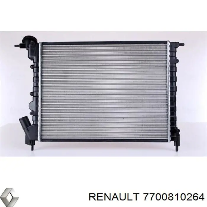 7700810264 Renault (RVI) радіатор охолодження двигуна