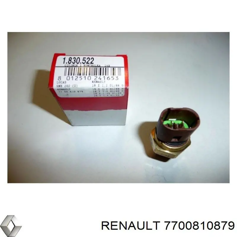 Датчик температури охолоджуючої рідини 7700810879 Renault (RVI)