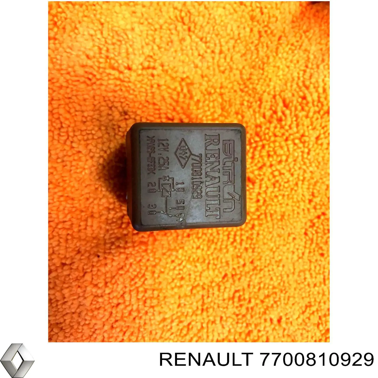 7700810929 Renault (RVI) Регулятор оборотів вентилятора охолодження, блок управління