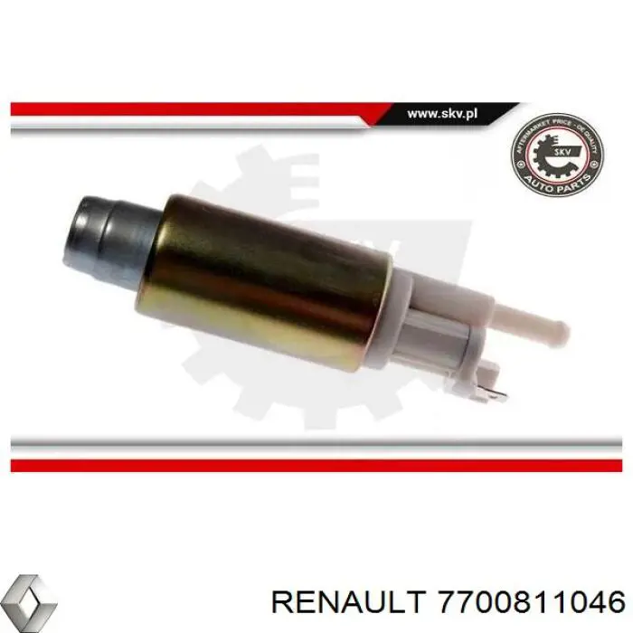 7700811046 Renault (RVI) модуль паливного насосу, з датчиком рівня палива