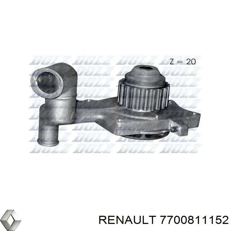 Датчик закривання дверей (кінцевий вимикач) 7700811152 Renault (RVI)