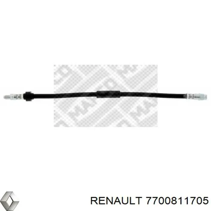 Купити 7700811705 Renault (RVI) Шланг гальмівний задній