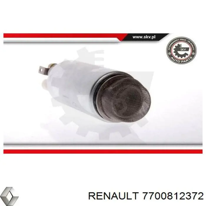 Елемент-турбінка паливного насосу Renault (RVI) 7700812372 ціна, від 26.77 USD