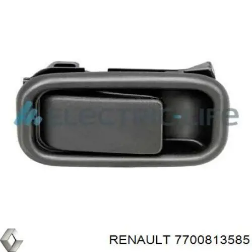 Купити 7700813585 Renault (RVI) Ручка двері лівою внутрішня перед/зад