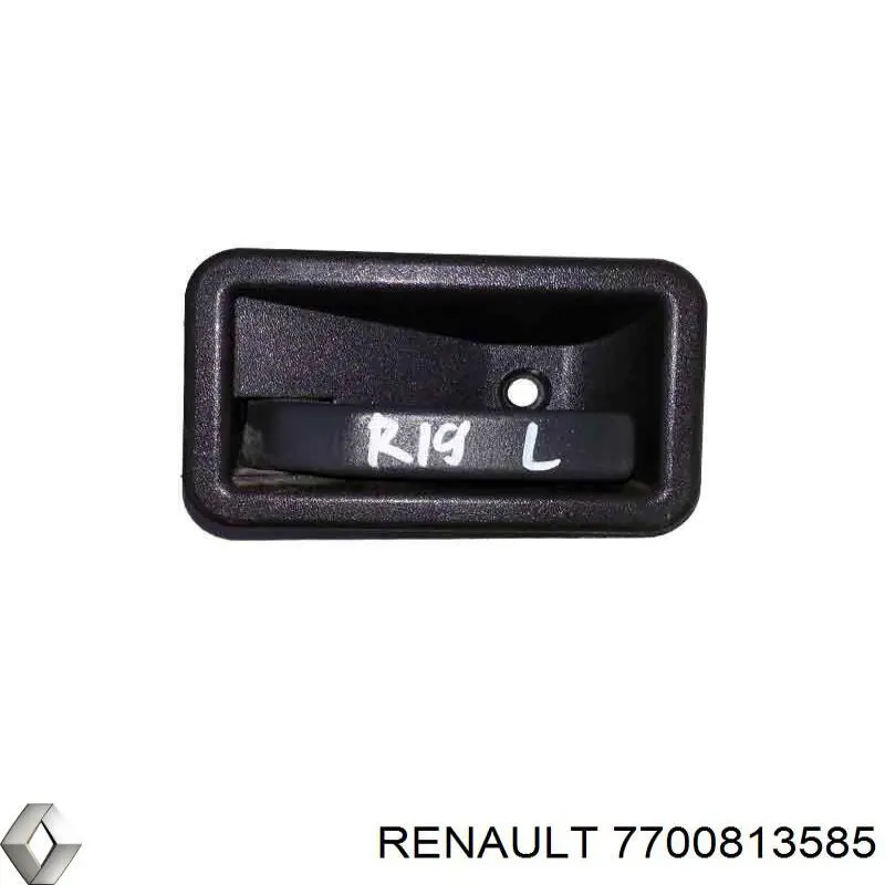 Купити 7700813585 Renault (RVI) Ручка двері лівою внутрішня перед/зад
