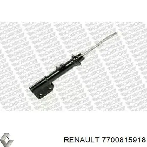 Амортизатор передній, правий 7700815918 Renault (RVI)