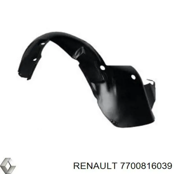 Купити 7700816039 Renault (RVI) Підкрилок передній лівий