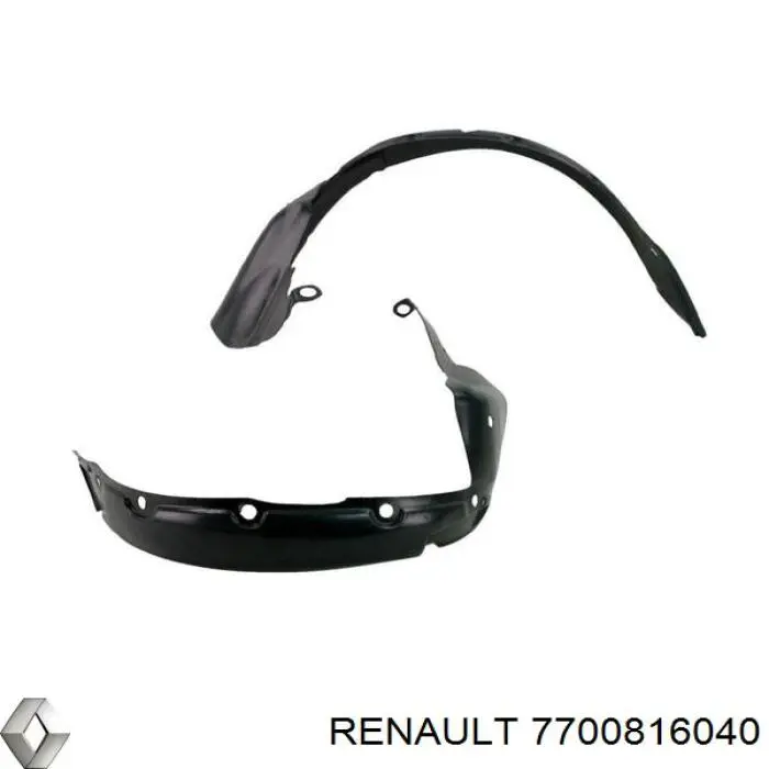 Купити 7700816040 Renault (RVI) Підкрилок передній правий