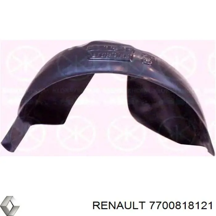 Підкрилок переднього крила, лівий 7700818121 Renault (RVI)