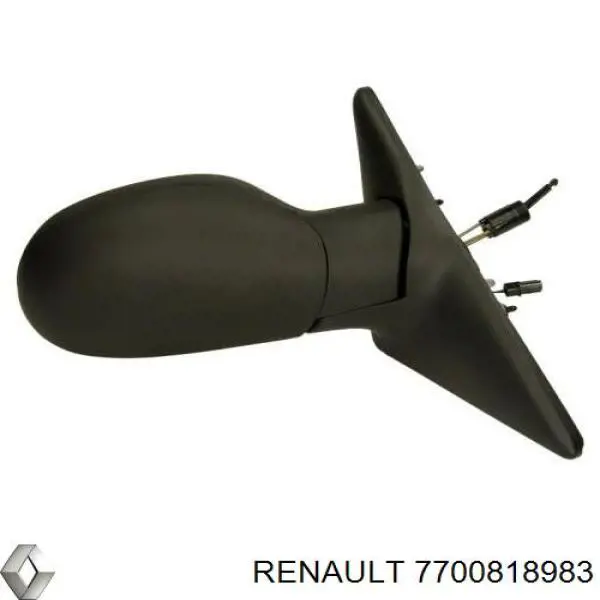 Накладка правого дзеркала заднього виду Renault (RVI) 7700818983 ціна, від 44.92 USD