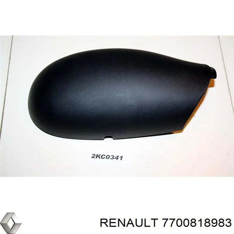 Купити 7700818983 Renault (RVI) Накладка/кришка дзеркала заднього виду, права