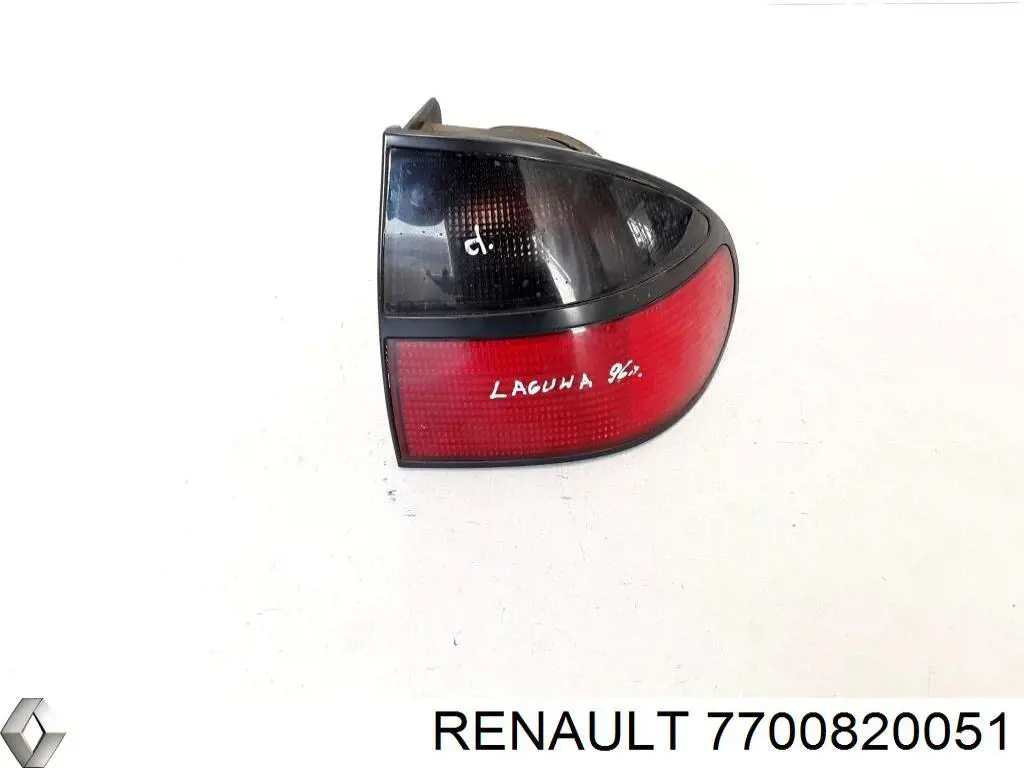 Задня права фара 7701038274 Renault (RVI)