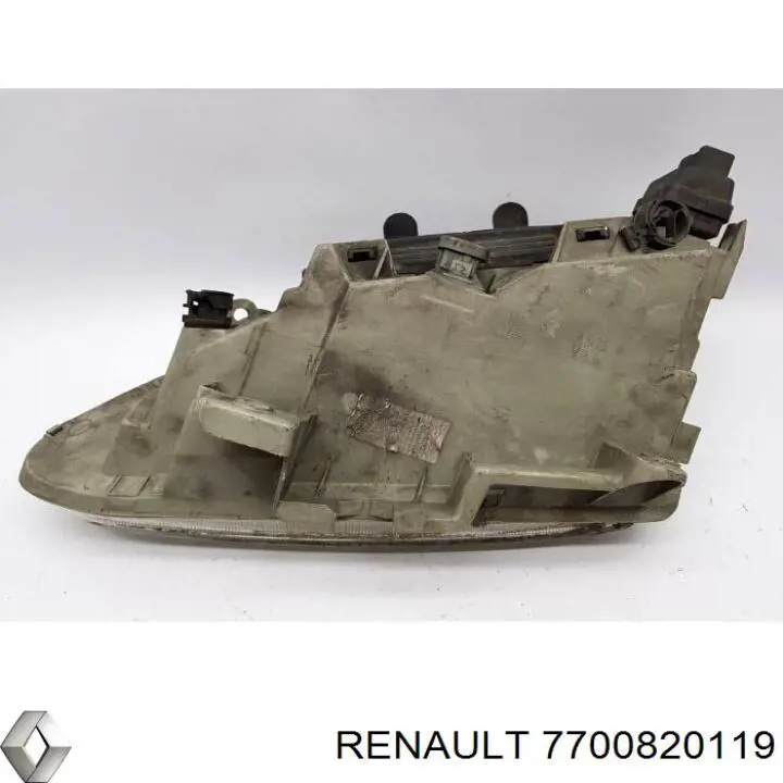 Фара передня права Renault (RVI) 7701038270