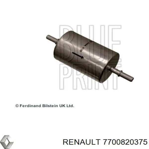 7700820375 Renault (RVI) фільтр паливний