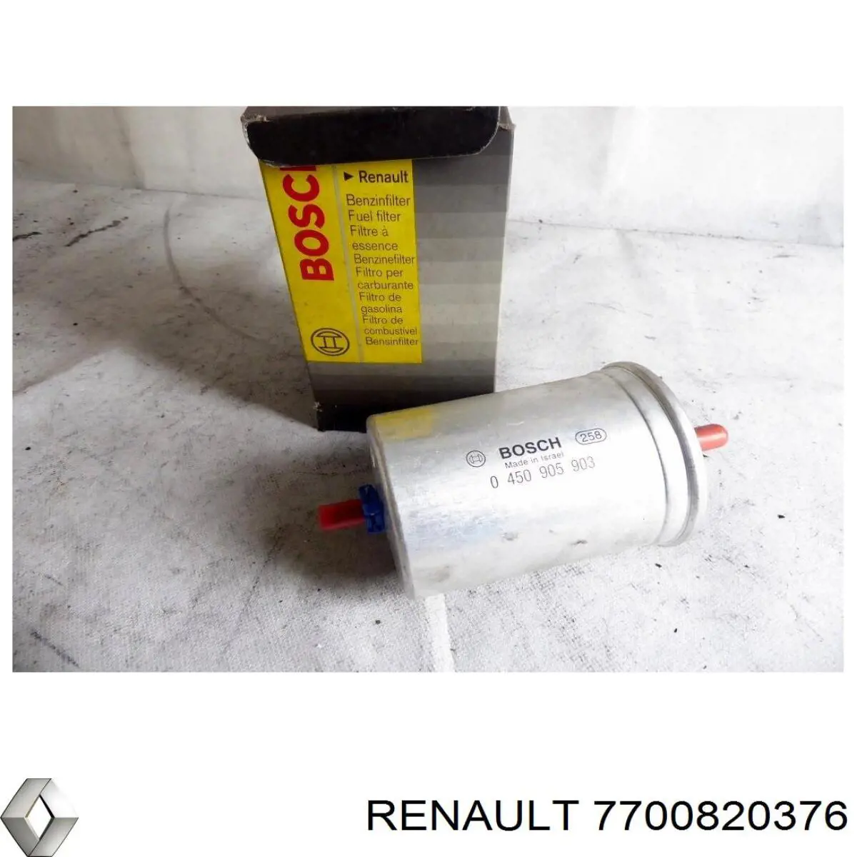 7700820376 Renault (RVI) фільтр паливний