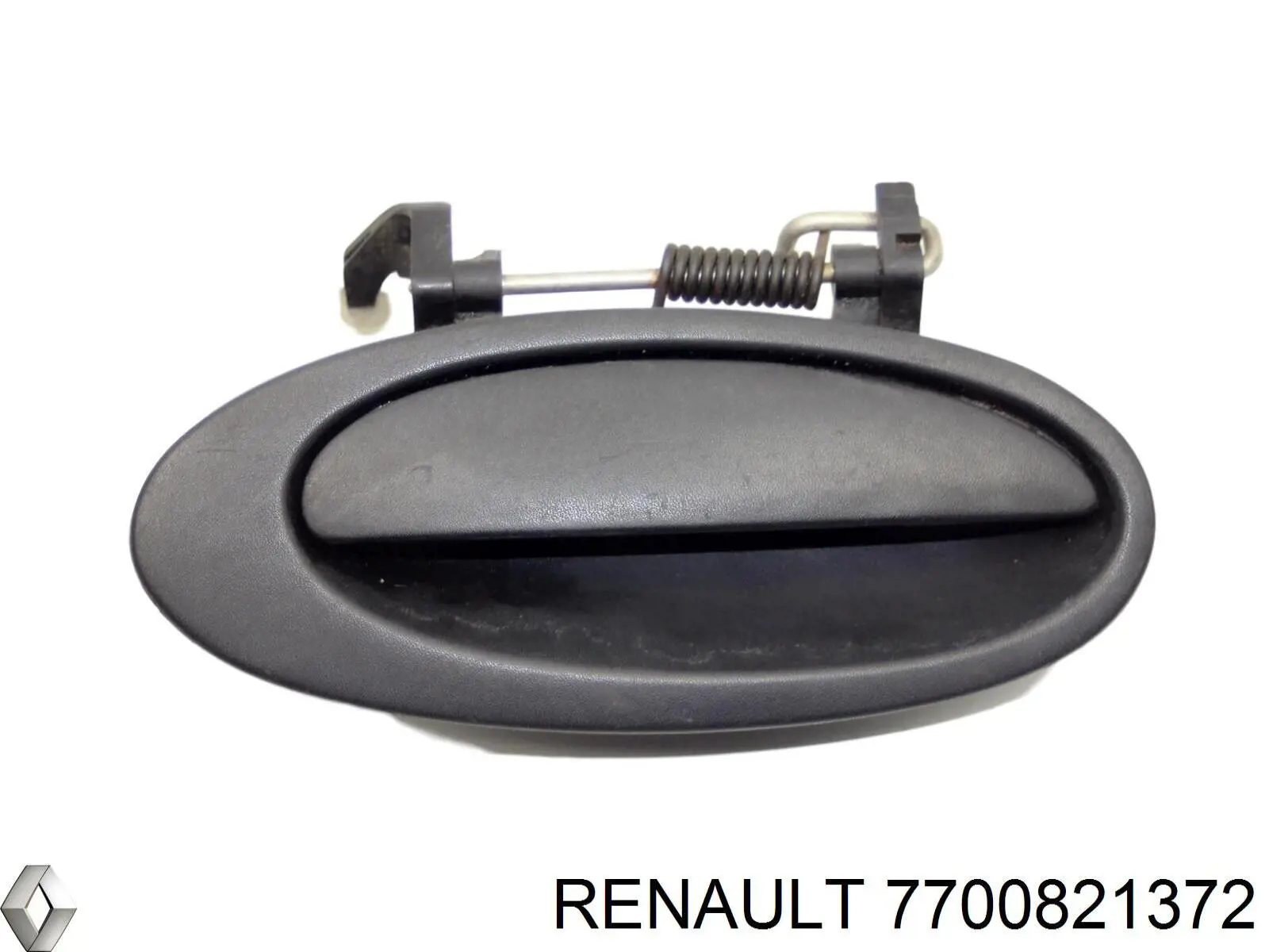 Ручка задньої двері зовнішня права Renault (RVI) 7700821372 ціна, від 8.43 USD