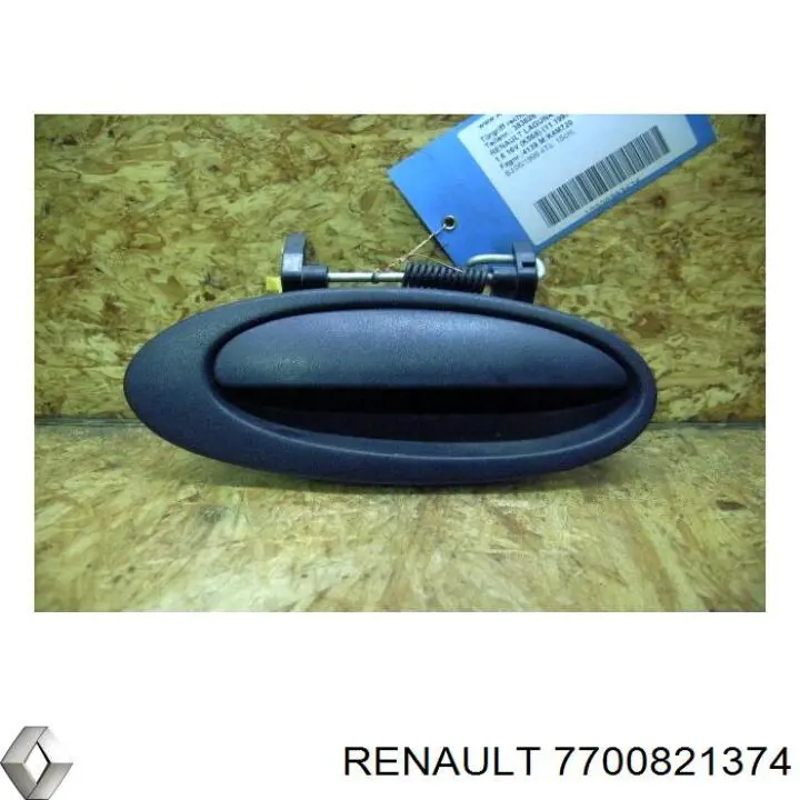 Ручка передньої двері зовнішня права Renault (RVI) 7700821374 ціна, від 8.43 USD