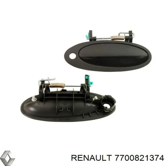 7700821374 Renault (RVI) Ручка передніх дверей зовнішня, права