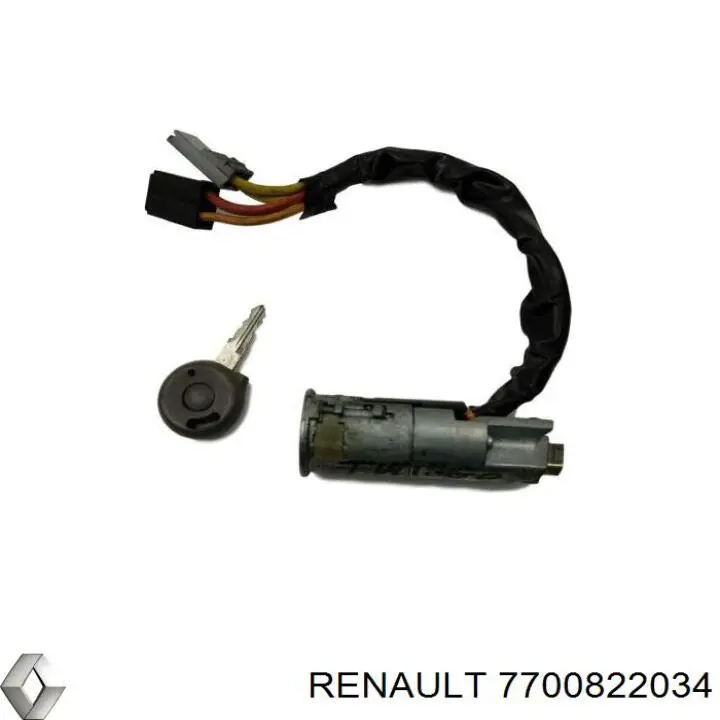 7700822034 Renault (RVI) Замок запалювання