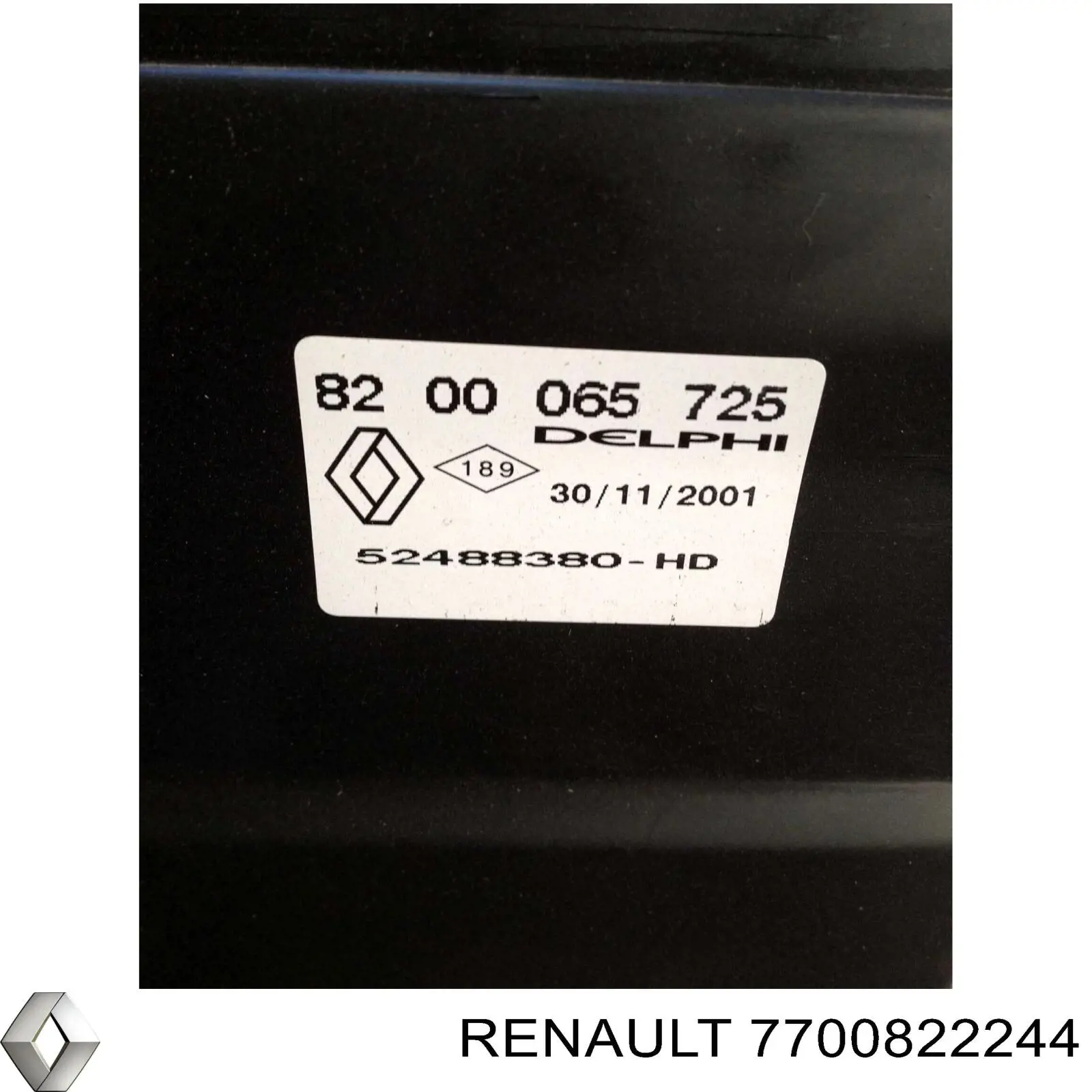  Renault (RVI) 7700822244 ціна, від 11.93 USD
