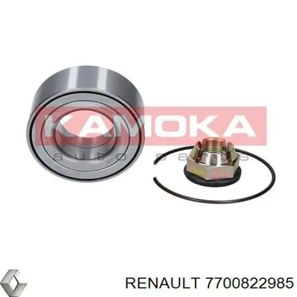 Купити 7700822985 Renault (RVI) Підшипник ступиці передньої