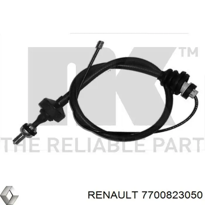 Трос зчеплення 7700823050 Renault (RVI)