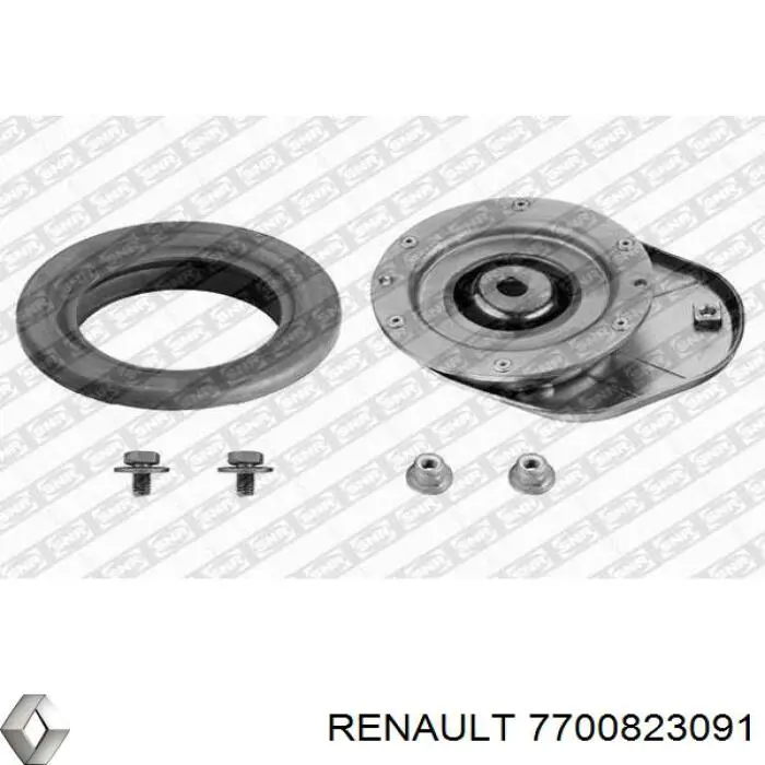 Опора стійки амортизатора переднього Renault (RVI) 7700823091 ціна, від  