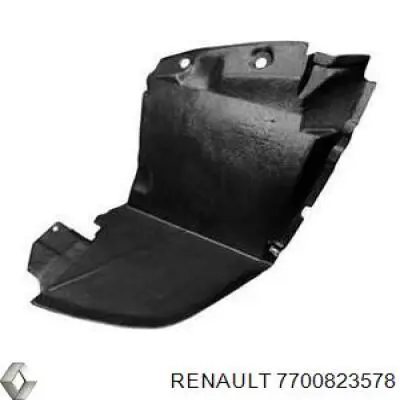 Підкрилок переднього крила, лівий передній Renault (RVI) 7700823578 ціна, від 8.87 USD