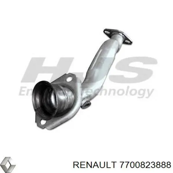 7700823888 Renault (RVI) труба приймальна (штани глушника, передня)