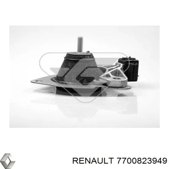 7700823949 Renault (RVI) подушка (опора двигуна, права)