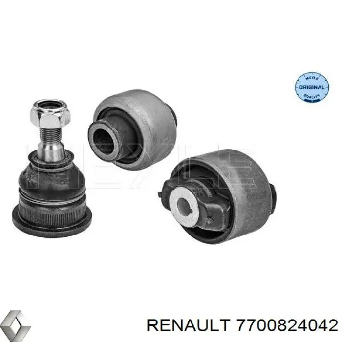 Сайлентблок нижнього важеля передньої підвіски Renault (RVI) 7700824042 ціна, від 7.61 USD