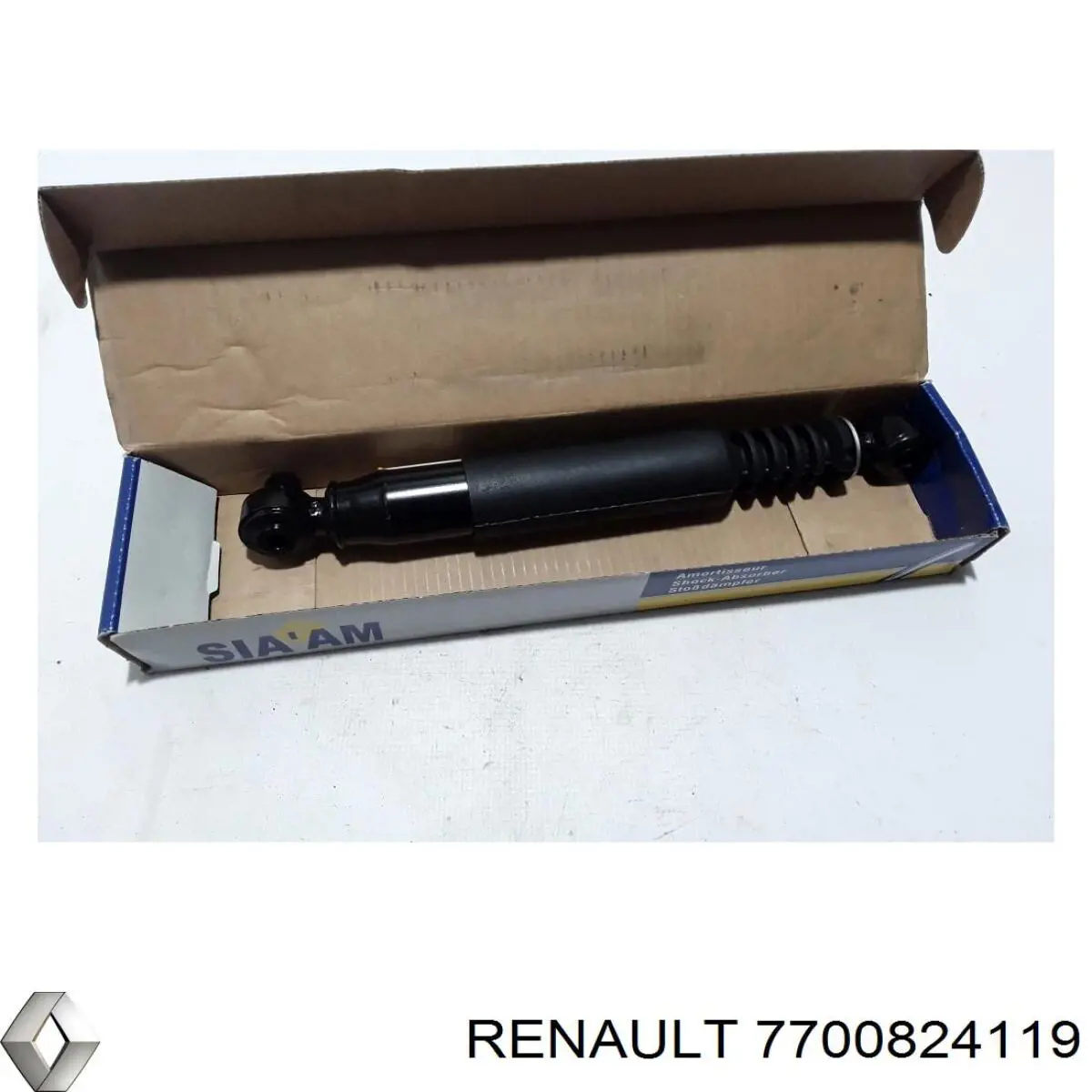 Амортизатор задній Renault (RVI) 7700824119 ціна, від 28.23 USD