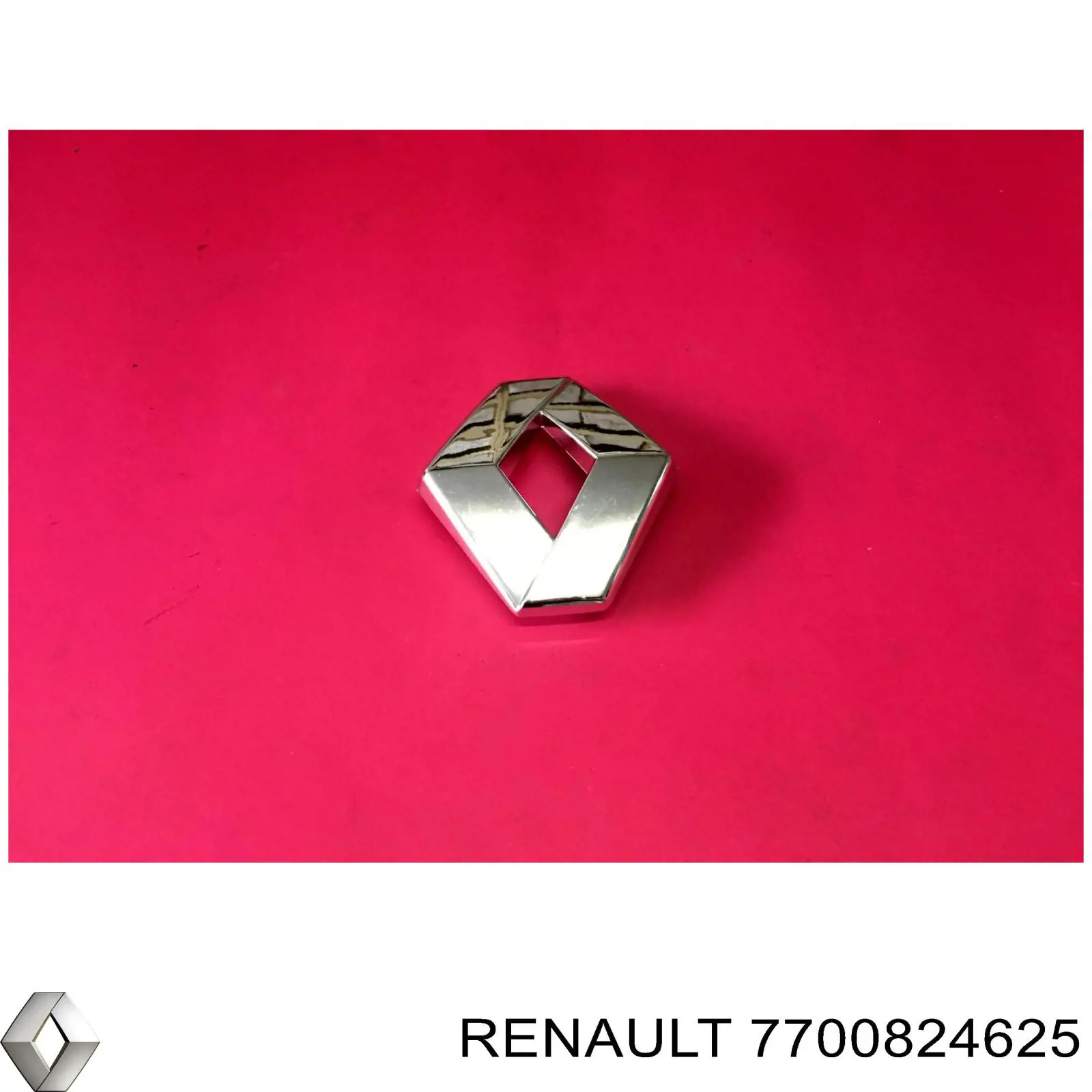 Фірмовий значок капота Renault (RVI) 7700824625 ціна, від 4.23 USD