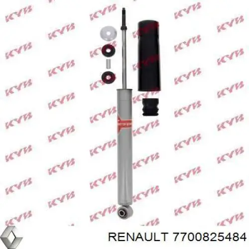 Купити 7700825484 Renault (RVI) Стійка амортизатора задня