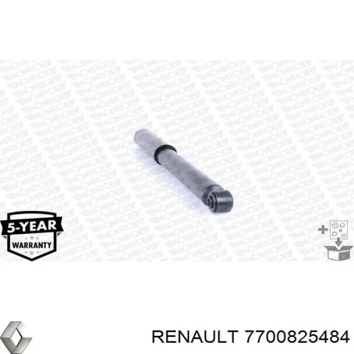 Амортизатор задній Renault (RVI) 7700825484 ціна, від 38.34 USD