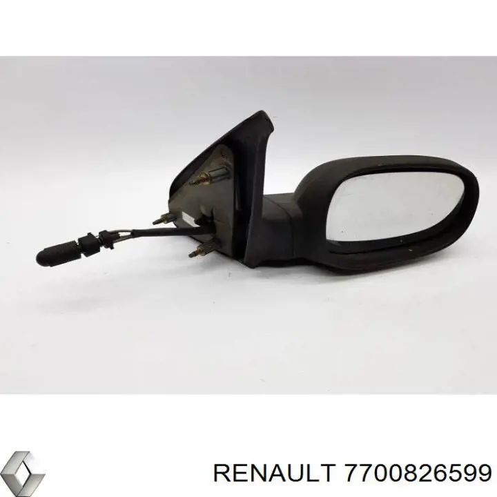 Купити Дзеркало праве Renault Clio I BC57, 5357