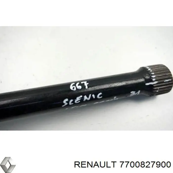 Торсіон задній, лівий Renault (RVI) 8200048900